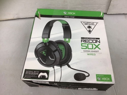 Turtle Beach Xbox Recon Gaming Headset, Untested, Appears New - Lot 170