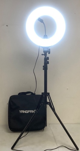 Ring Light w/ Stand & Remote, Works, New - Lot 172