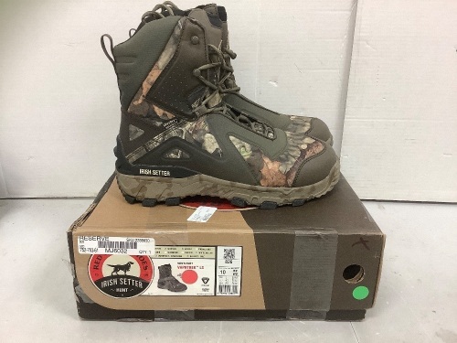 Irish Setter Mens Hunting Boots, 10E2, Appears New - Lot 176