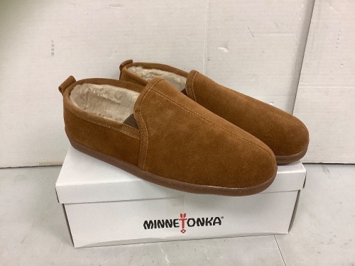 Minnetonka Mens Slippers, 12, New - Lot 217