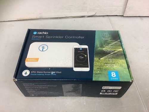 Rachio Smart Sprinkler Controller, Powers Up, Appears New - Lot 223