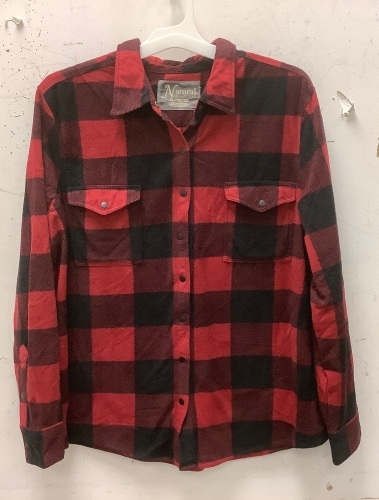 Women's Natural Reflections Shirt, XL, Missing Button Snap, E-Comm Return - Lot 260