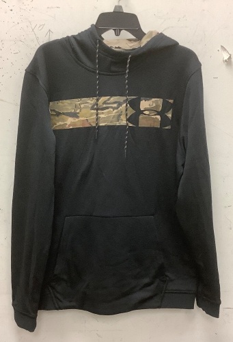 Under Armour Mens Hoodie, L, New w/ Hole on Back of Neck - Lot 266