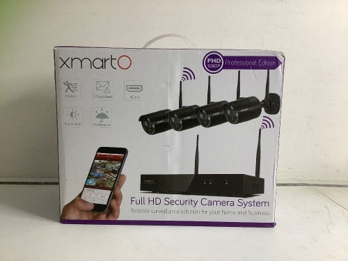 XMartO Security Camera System, New - Lot 344