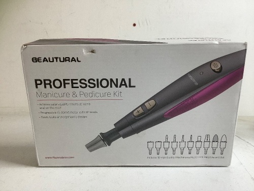 Manicure & Pedicure Kit, Powers Up, E-Commerce Return - Lot 377