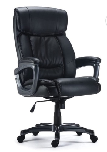 Lockland Bonded Leather Office Chair, Appears New - Lot 393