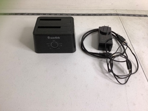 Wavlink Dual Bay Docking Station, Appears New - Lot 394