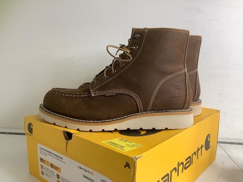 Men's Carhartt Boots, 12W, Appears New - Lot 396