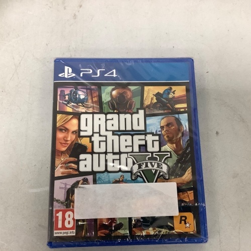 PS4 Grand Theft Auto 5, New - Lot 449