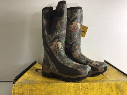 Men's Insulated Rubber Boots, 9M, Appears New - Lot 450