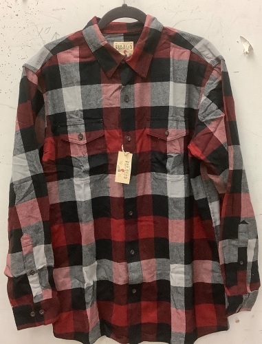 RedHead Mens Flannel Shirt, L, New - Lot 464