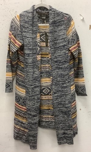 Natural Reflections Womens Cardigan, L, New - Lot 470