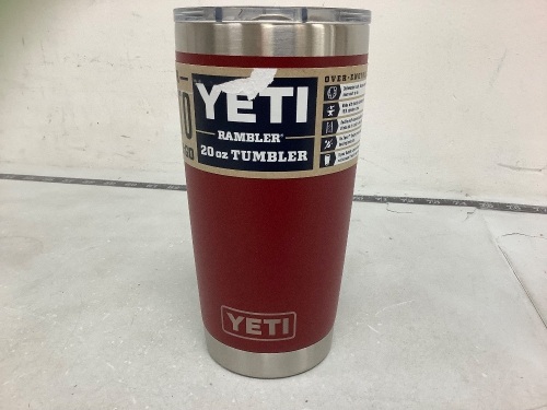 Yeti 20oz Rambler, E-Comm Return - Lot 491