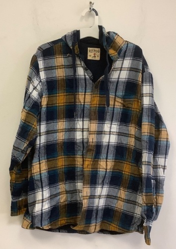 Men's Redhead Hooded Shirt, L, E-Commerce Return - Lot 536