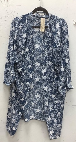 Women's Quagga Kimono, L/XL, New - Lot 543