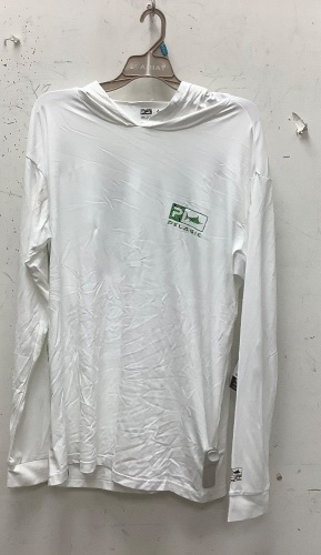 Pelagic Mens Long Sleeve Hooded Shirt, XL, E-Comm Return - Lot 552