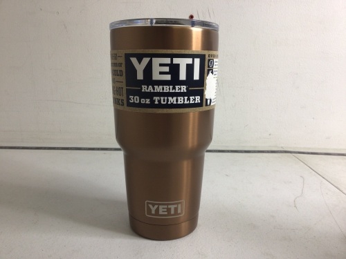 Yeti 30oz Tumbler, Appears New - Lot 564