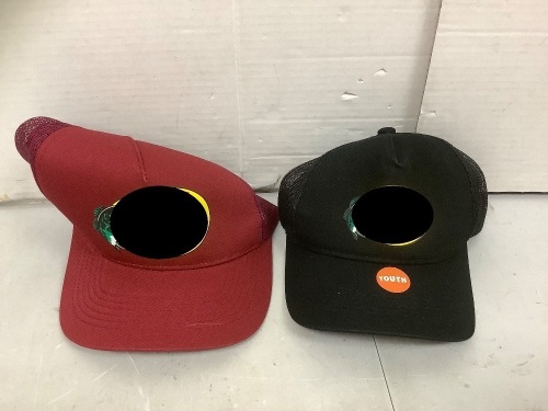 Lot of (2) Hats, OSFM & Youth OSFM, New - Lot 590