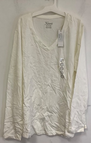 Women's Natural Reflections Shirt, 1X, E-Commerce Return - Lot 687