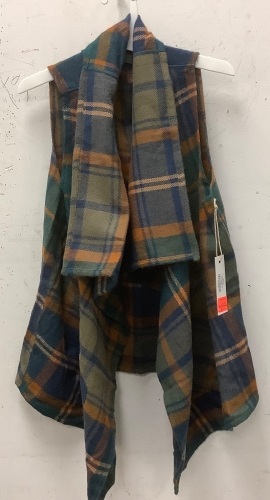 Women's Natural Reflections Vest, L, New - Lot 710