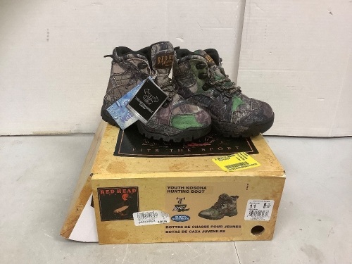 Boy's Hunting Boots, Youth 11, New - Lot 735