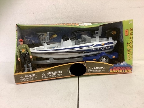Imagination Adventure Boat Playset, E-Commerce Return - Lot 753