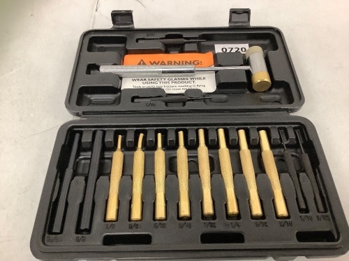 Hammer and Punch Set, Appears New - Lot 836