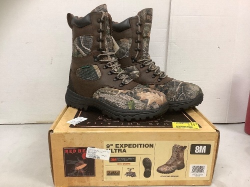 Men's Redhead Boots, 8M, New - Lot 920