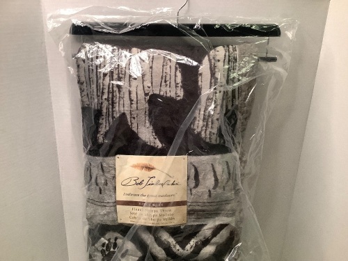 Bob Timberlake Fleece Sherpa Throw, Appearas New - Lot 381