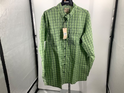 Red Head Long Sleeve Angler Shirt, LT, Appears New - Lot 428