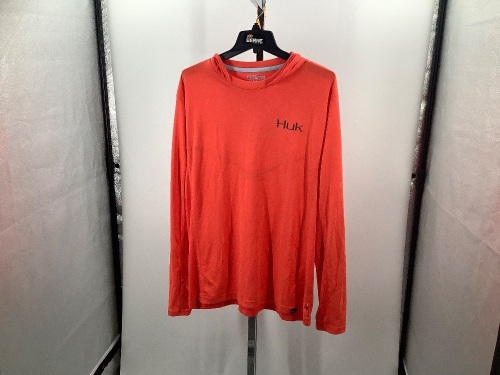 HUK Icon Hoodie, Men's Large, Appears New - Lot 461