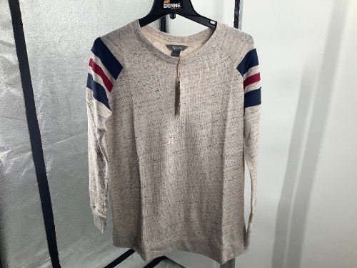 Natural Reflections Stripe Thermal Shirt, Medium, Appears New - Lot 483