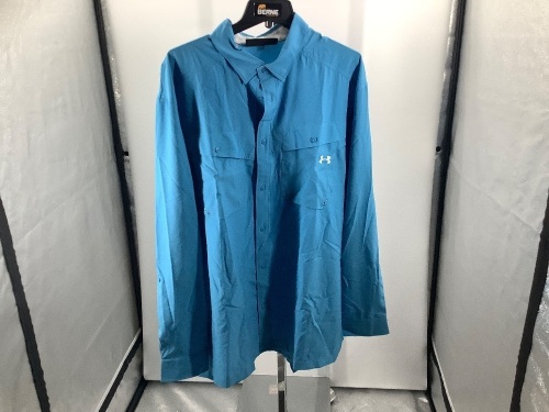 Under Armour Men's Button Up, XXL, Appears New - Lot 539