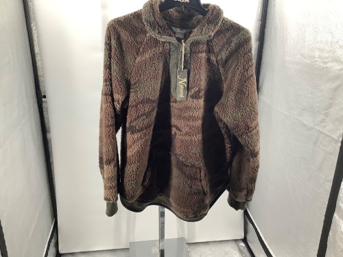 Natural Reflections Sherpa Hoodie, Medium, Appears New - Lot 553
