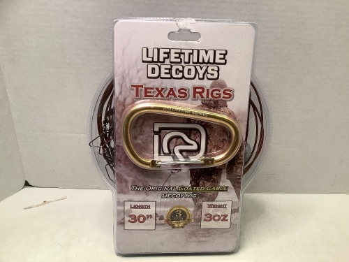 Lifetime Decoys Texas Rigs, Ecommerce Return - Lot 568a
