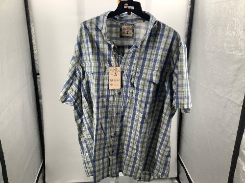 Red Head Short Sleeve Angler Shirt, 3XL, Appears New - Lot 572