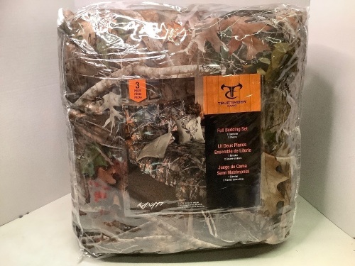 Truetimber Full Bedding Set, Appears New - Lot 587