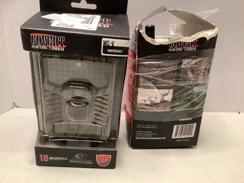 Lot of (2) Covert Trail Cam, Powers On, Ecommerce Return - Lot 603