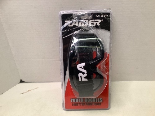 Raider Youth Goggles, Ecommerce Return - Lot 606