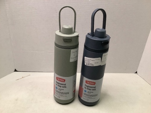 Lot of (2) Thermos Bottles, Dents and Scratches, Ecommerce Return - Lot 622