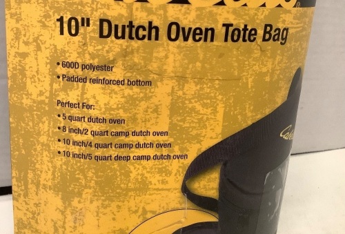 10" Dutch Oven Tote Bag, Ecommerce Return - Lot 662