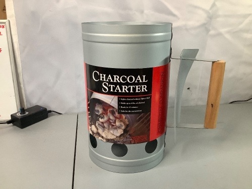 Charcoal Starter, Appears New - Lot 719
