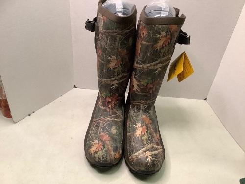 Men's Insulated Rubber Boots, 10, Appears New - Lot 733