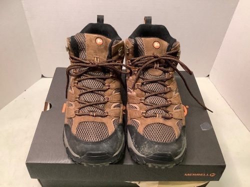 Merrell Men's Hiking Boots, 10.5, Ecommerce Return - Lot 734