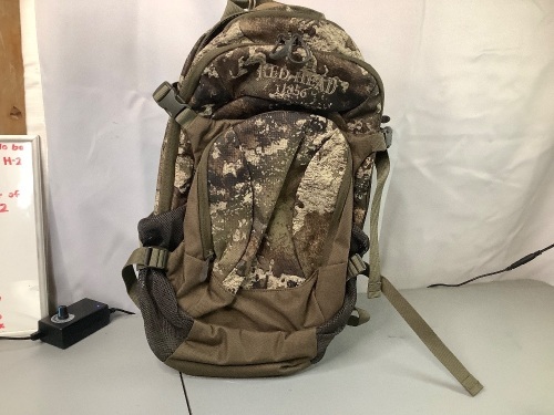 Red Head Up Stream Backpack, Appears New - Lot 754