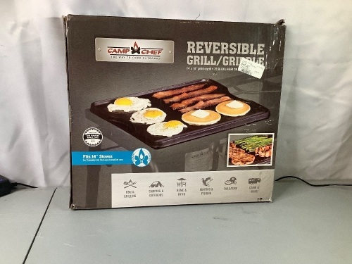 Camp Chef Reversible Grill/Griddle, Appears New - Lot 759