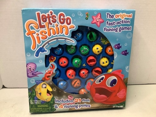 Lets Go Fishing Game, Appears New - Lot 823