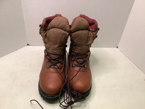 Men's Leather Boots, 9, Appears New - Lot 855