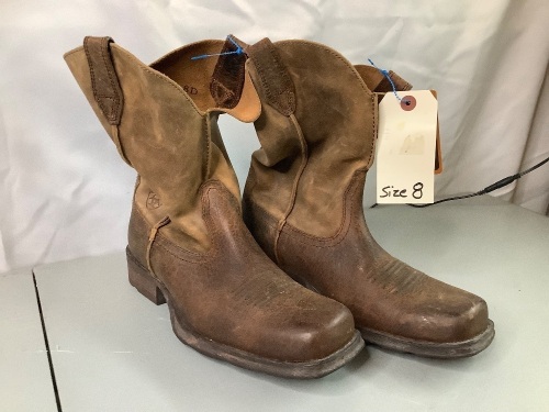 Ariat Men's Work Boots, 8, Ecommerce Return - Lot 878