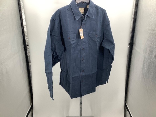 Red Head Men's Long Sleeve Work Shirt, XL, Appears New - Lot 961